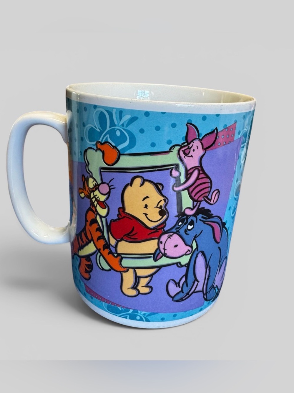 EUC Vintage ~ Sakura Disney "Winnie the Pooh and Friends" Coffee Mug/Cup 1997
